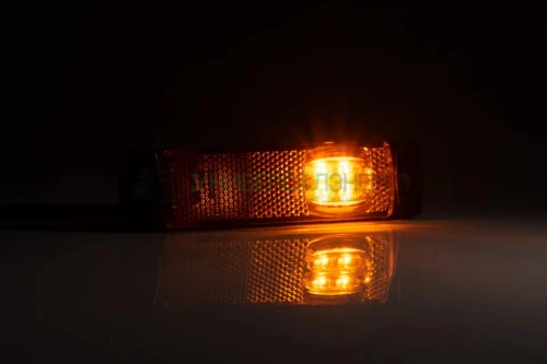 Фонарь габаритный жёлтый LED с проводом  2х0.75 мм? FRISTOM FT-018 Z LED фото 2