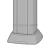 Колонна телескопическая 1.5-3м алюм. темн. серебр. металлик DKC 09584
