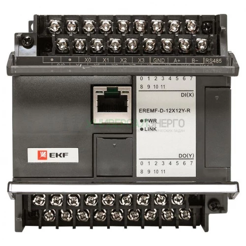 Модуль дискретного ввода/вывода EREMF 12/12 PRO-Logic EKF EREMF-D-12X12Y-R фото 9
