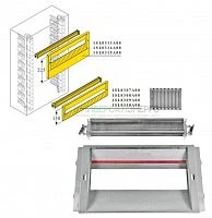 DIN-рейка + пластрон H=150мм для шкафа Gemini ABB 1SL0308A00