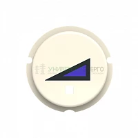 Кнопка "Светорегулятор" SBD-N2BL free@home Zenit бел. ABB 2CLA202640N1102