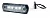 Фонарь габаритный [светодиод] Super Slim Белый 4 LED12V/24V WAS 1340