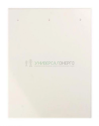 Табличка полужесткая для маркировки оболочек клейкое основание ПВХ бел. (уп.10шт) DKC TASE60100AW