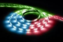 Cветодиодная LED лента Feron LS607, 60SMD(5050)/м 14.4Вт/м  5м IP65 12V RGB 27651