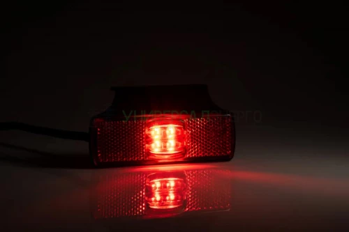 Фонарь габаритный красный LED с кронштейном и проводом  2х0.75 мм? FRISTOM FT-017 C+K LED фото 2