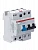 Выключатель автоматический дифференциального тока 2п C 6А 30мА тип AC 6кА DS202 4мод. ABB 2CSR252001R1064