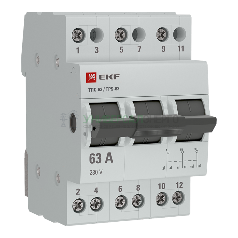 Врт 63 3p 63а iek схема подключения