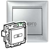 Выключатель карточный 1-кл. СП Valena 10А IP20 с ключом-картой для гостиничных номеров механизм алюм. IEK 770234 Выключатель карточный 1-кл. СП Valena 10А IP20 с ключом-картой для гостиничных номеров механизм алюм. IEK 770234