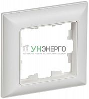 Рамка 1-м BRITE РУ-1-БрАБ арктич. бел./бел. IEK BR-M12-12-K91 Рамка 1-м BRITE РУ-1-БрАБ арктич. бел./бел. IEK BR-M12-12-K91