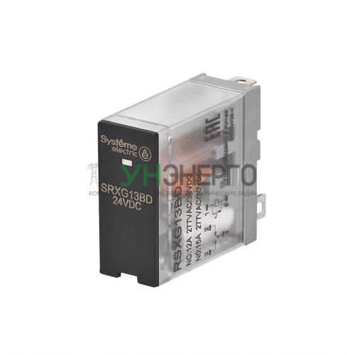 Реле 12А 1перекл. 24В DC LED SE RSXG13BD