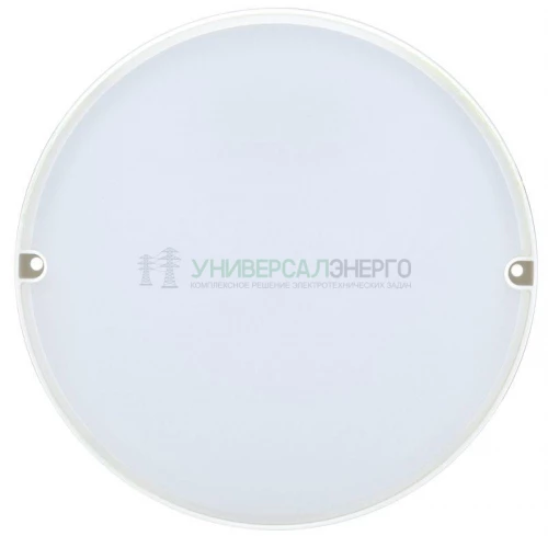 Светильник светодиодный ДПО 2012Д 12Вт 6500К IP54 круг с АД бел. IEK LDPO3-2012D-12-6500-K01