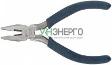 Плоскогубцы комбинированные "мини" синие ручки 120мм FIT 51125