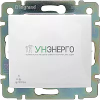 Механизм переключателя проходного 1-кл. СП Valena 10А IP44 250В сл. кость Leg 774106