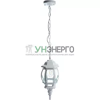 Светильник садово-парковый Feron 8105/PL8105 восьмигранный на цепочке 100W E27 230V, белый 11103 Светильник садово-парковый Feron 8105/PL8105 восьмигранный на цепочке 100W E27 230V, белый 11103