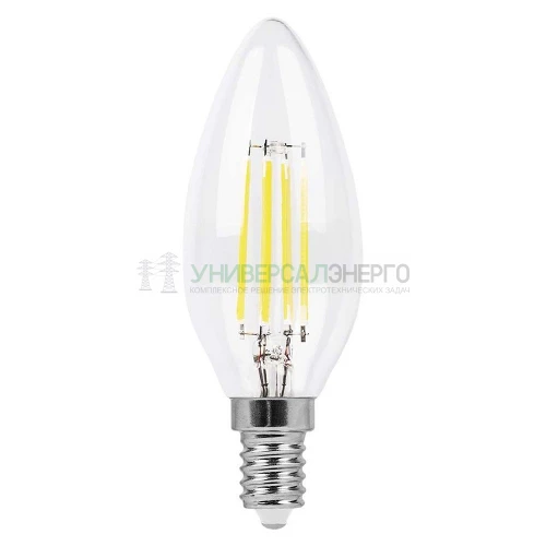 Лампа светодиодная диммируемая Feron LB-166 Свеча E14 7W 2700K 25870 фото 2