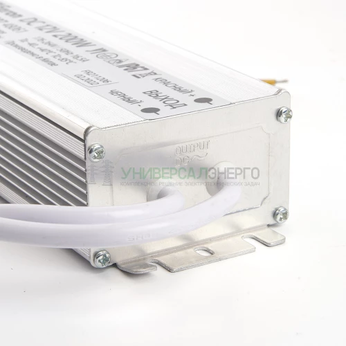 Трансформатор электронный для светодиодной ленты 150W 12V IP67 (драйвер), LB007 48060 фото 3