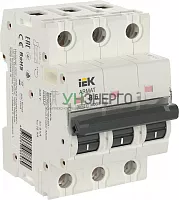 Выключатель автоматический модульный 3п B 6А M06N ARMAT IEK AR-M06N-3-B006