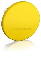Кнопка MPM2-10Y "Грибок" d60мм без фиксации (только корпус) желт. ABB 1SFA611125R1003