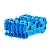 Зажим пружинный, 2-проводной проходной ЗНИ - 4 , JXB PT 4, синий LD572-2-40 49250