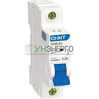 Выключатель автоматический модульный 1п B 16А 6кА NXB-63 (R) CHINT 814040 Выключатель автоматический модульный 1п B 16А 6кА NXB-63 (R) CHINT 814040