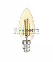 Лампа светодиодная PLED OMNI 6Вт C35 4000К нейтр. бел. E14 230В/50Гц Gold JazzWay 5020665