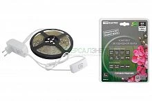 Комплект светодиодной ленты SMD2835-60 LED/м-12 В-4.8 Вт/м-IP20-6000 К (5 м), 24 Вт TDM