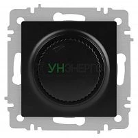 Светорегулятор поворотный СП Accent 6-401-05 600Вт 230В IP20 антрацит Intro Б0063679