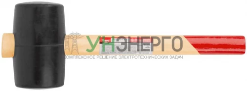 Киянка 55мм 400г деревянная ручка резинов. КУРС 45355 фото 3
