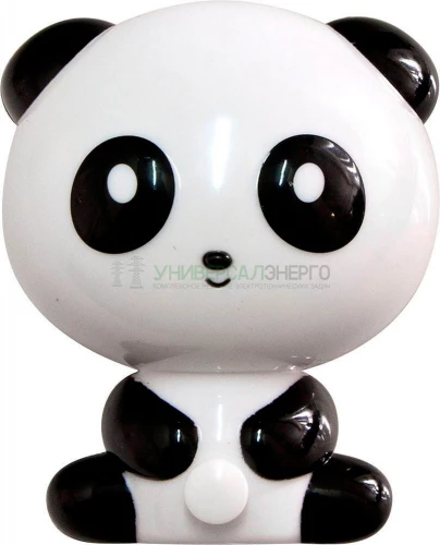Светильник-ночник "панда" 4LED 1W 230V черный , FN1166 23255