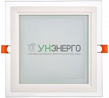 Светильник светодиодный ДВО 1625 18Вт 4000К IP20 встраив. со стекл. квадр. IEK LDVO0-1625-18-4000-K01 Светильник светодиодный ДВО 1625 18Вт 4000К IP20 встраив. со стекл. квадр. IEK LDVO0-1625-18-4000-K01