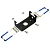 Светильник потолочный Feron HL367 Barrel AURA 12W, 230V, GX53, чёрный IP44 48406