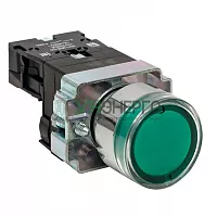 Кнопка BA31 с подстветкой 24В зел. NO PROxima EKF xb2-bw31-24