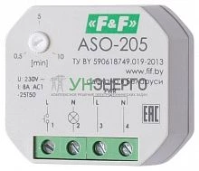 Автомат лестничный ASO-205 (для уст. в монтажную коробку 230В 8А 1Z IP40) F&F EA01.002.003 Автомат лестничный ASO-205 (для уст. в монтажную коробку 230В 8А 1Z IP40) F&F EA01.002.003