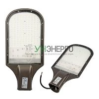 Светильник светодиодный ULV-R22H-120W/6500K GREY 6500К IP65 угол 110град. уличный консольный Uniel UL-00009519