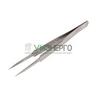 Пинцет прямой с острыми кончиками 125мм (блист.) Rexant 12-0376