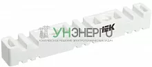 Изолятор шинный плоский ИШП 3P для шин 5 и 10мм 270мм IEK YIS40-3-270 Изолятор шинный плоский ИШП 3P для шин 5 и 10мм 270мм IEK YIS40-3-270