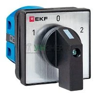Переключатель кулачковый ПК-1-41 1п 25А "1-0-2" IP65 EKF pk-1-41-25-65 Переключатель кулачковый ПК-1-41 1п 25А "1-0-2" IP65 EKF pk-1-41-25-65