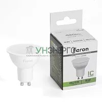 Лампа светодиодная Feron LB-24 MR16 GU10 5W 175-265V 4000K 51216