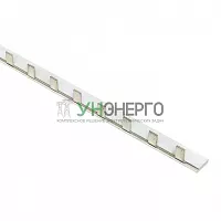 Шина соединительная типа PIN для 1-ф нагр. 100А 37х27мм EKF pin-01-100m