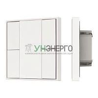 Панель кнопочная KNX-301-22-4-SH-IN White (BUS Frame) (IP20 пластик) INTELLIGENT ARLIGHT 037722