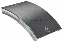 Крышка угла плавного 45град. тип В20 ESCA 100мм HDZ IEK CPV41D-0-45-100-08-HDZ