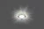Светильник встраиваемый с белой LED подсветкой Feron CD904 потолочный MR16 G5.3 прозрачный 28977