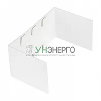 Соединитель на стык 40х25 бел. Plast PROxima (уп.4шт) EKF conw-40-25x4