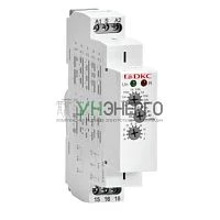 Реле времени многофункциональное конфигурация контакта 1CO AС/DC 12-240В DKC DRM-TM-1-240