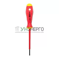 Отвертка Professional SL2.5х0.4мм VDE 1000В EKF sl-2.5-0.4-pro-in