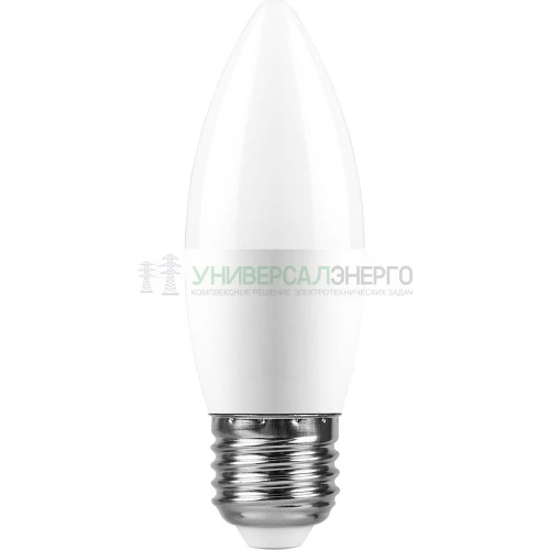 Лампа светодиодная Feron LB-970 Свеча E27 13W 6400K 38112 фото 2