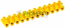 Колодка клеммная ЗВИ-30 н/г 6-16кв.мм 12 пар желт. IEK UZV7-030-10