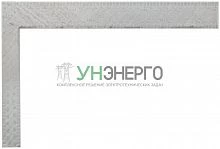 Угольник столярный цельнометаллический рифленая шкала 200х300мм FIT 19632