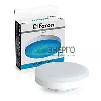 Лампа светодиодная Feron LB-455 GX53 12W 175-265V синяя 51019