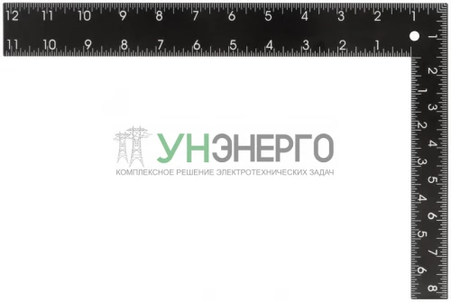 Угольник столярный цельнометаллический 200х300мм MOS 19614М фото 2